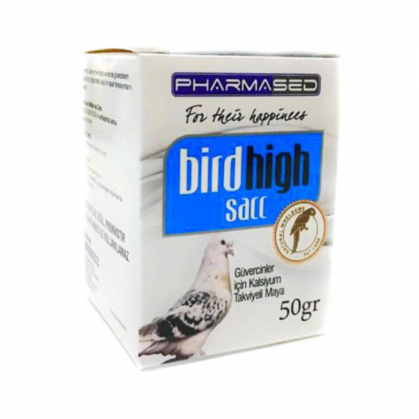 PHARMASED GÜVERCİNLER İÇİN KALSİYUM TAKVİYELİ MAYA 50 GRAM