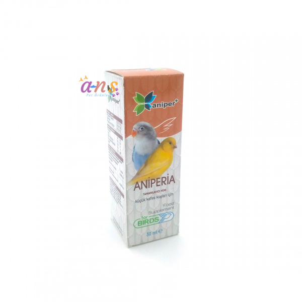 ANİPER ANİPERİA KÜÇÜK KAFES KUŞLARI İÇİN TAMAMLAYICI YEM 30 ML