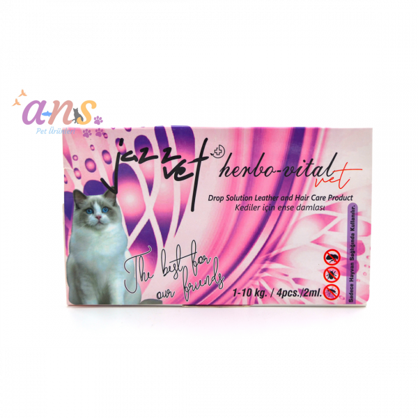 JAZZ VET 1-10 KG KEDİ ENSE DAMLASI