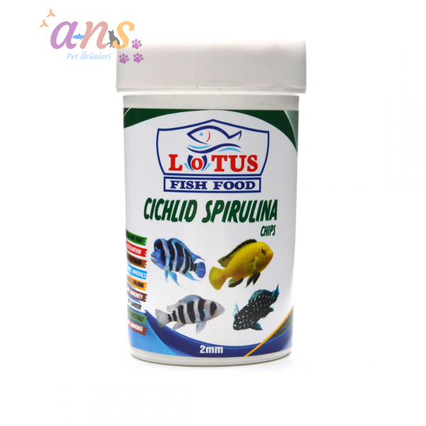 LOTUS CICHLID SPIRULINA CHIPS 100 ML