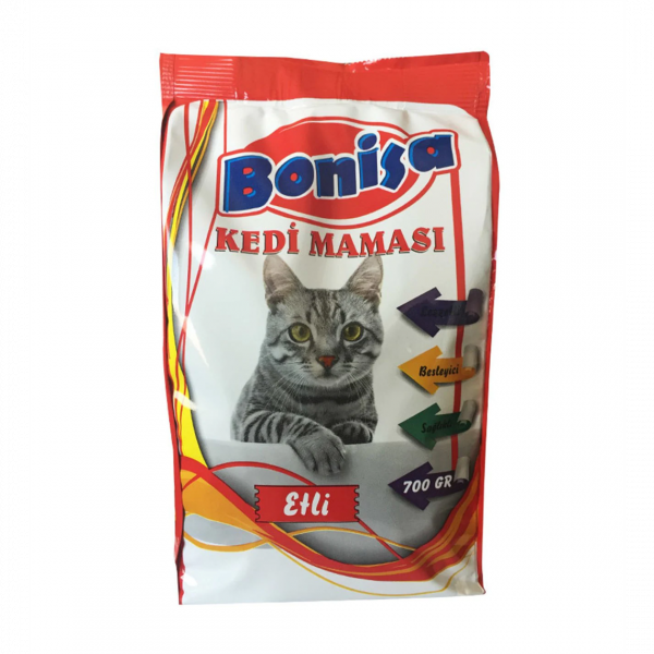 BONİSA 700GR KEDİ MAMASI ETLİ