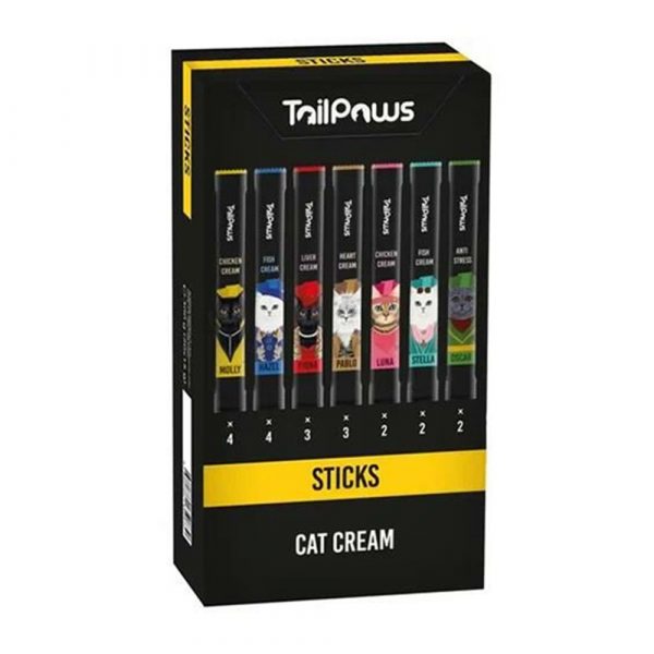 Stick Mix Kedi Ödül Maması - Tail Paws (15gr.x20)
