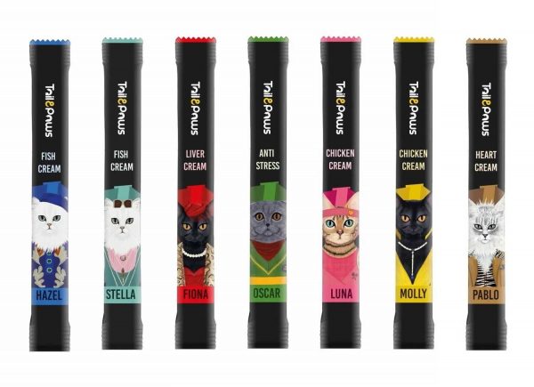 Stick Mix Kedi Ödül Maması - Tail Paws (15gr.x20) - Görsel 2