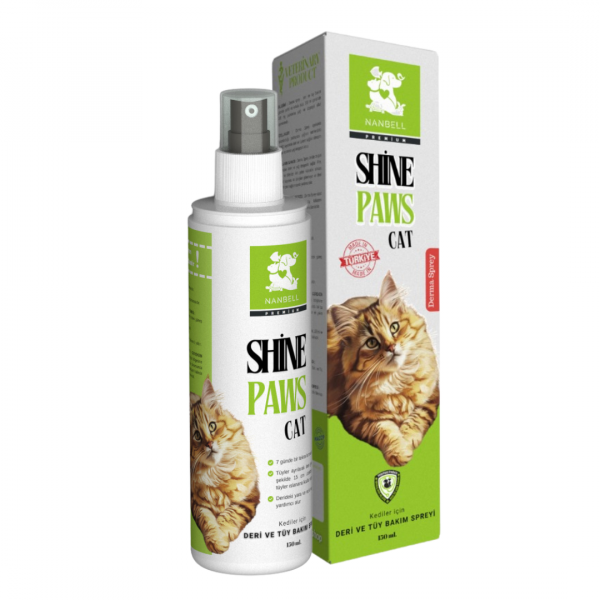 Shine Paws Derma Sprey for Cat - Kediler için Cilt Sağlığı ve Temizlik Spreyi