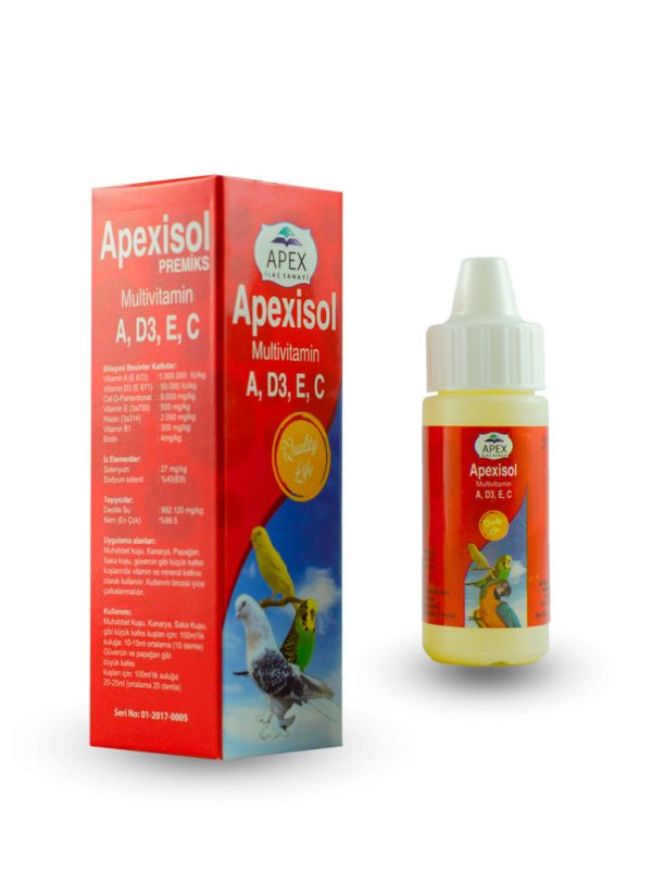 APEXİSOL MULTIVİTAMİN A-D-E-C 100 ML