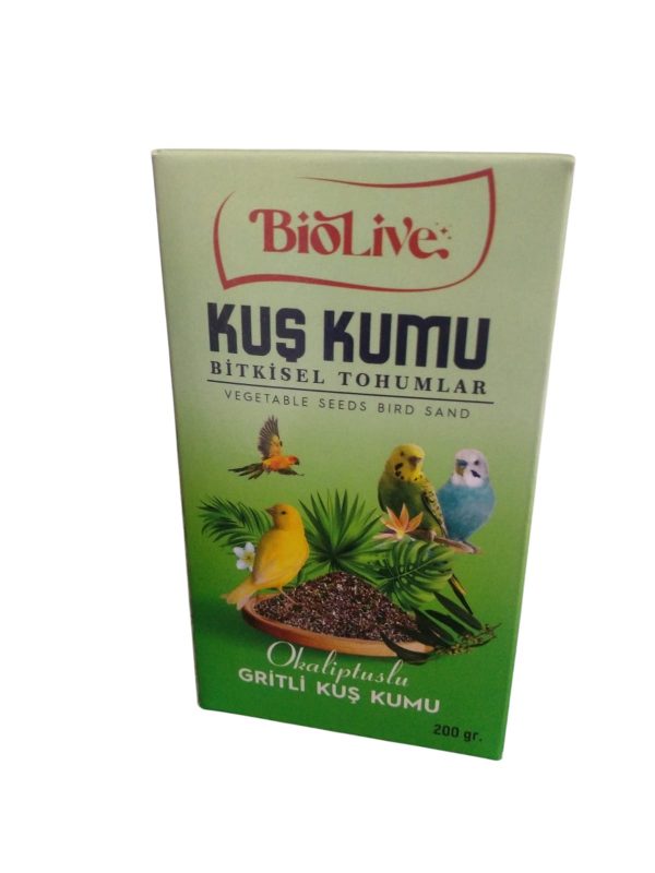 BİOLİVE KUŞ KUMU OKALİPTUS