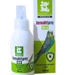 Nanbell DermaBit Sprey Bird 100 ml | Kuşlar İçin Cilt ve Tüy Bakım Spreyi
