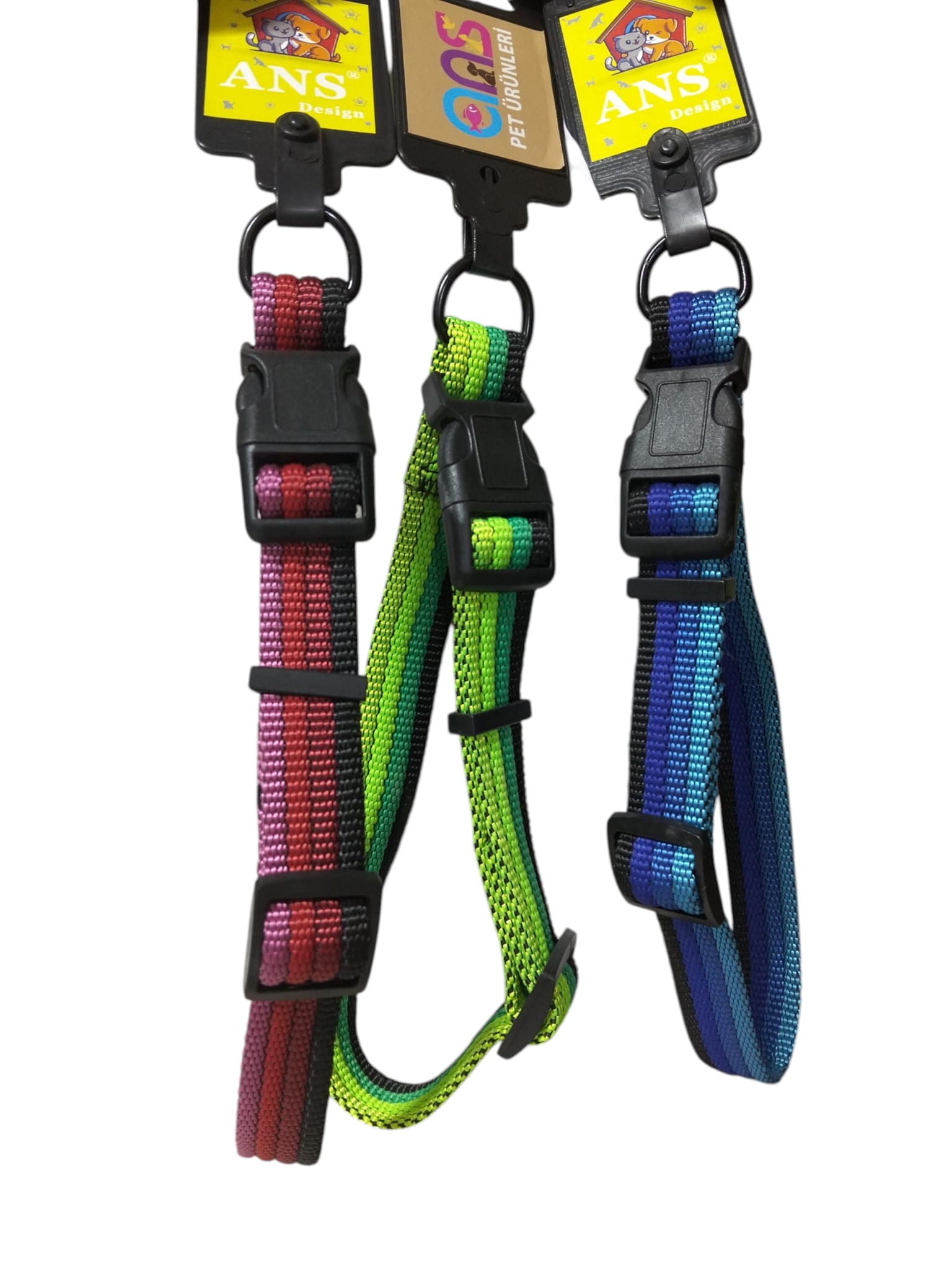 20 cm Karma Yeşil Boyun Tasması – Küçük Irk Köpekler ve Kediler İçin Ayarlanabilir Rahat Tasma | Şık ve Dayanıklı Tasarım