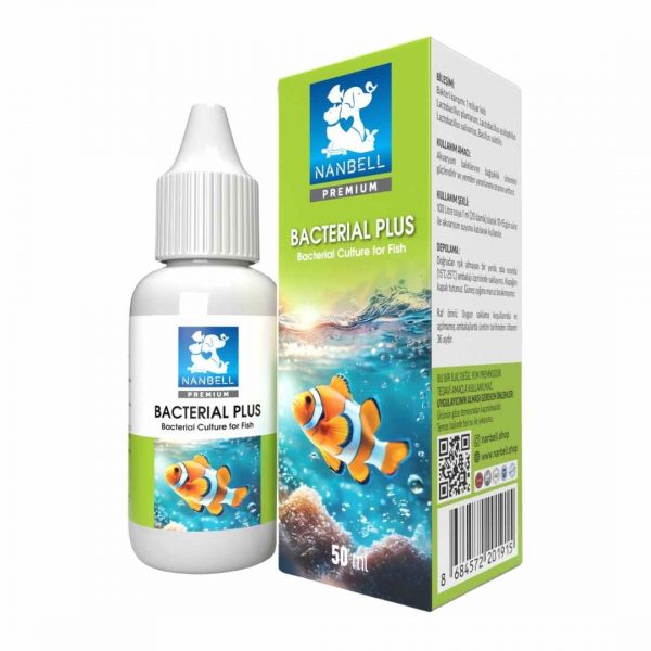 Nanbell Bacterial Plus 50ml – Akvaryum Balıkları İçin Bakteri Kültürü