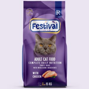 FESTİVAL PREMIUM ADULT CAT FOOD WITH CHICKEN 15 KG