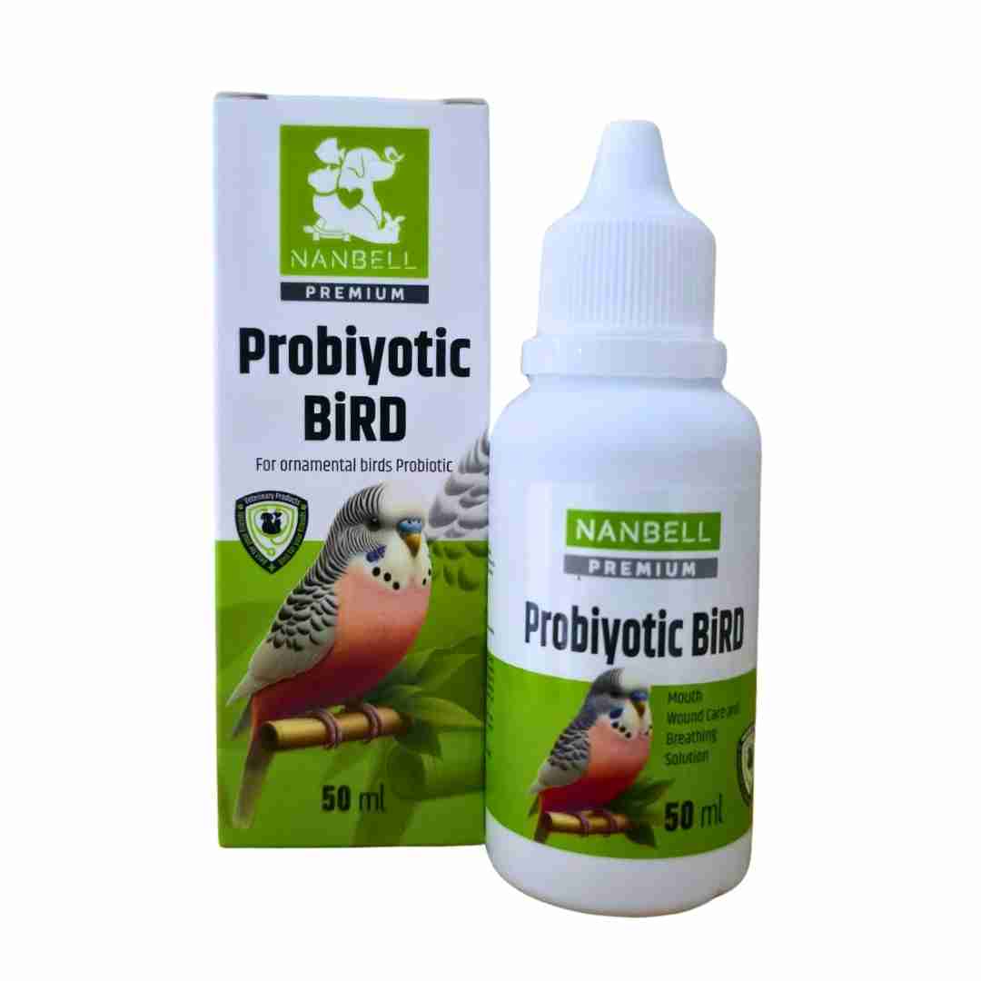 Nanbell Probiyotic Bird 50 ml – Kuşlar İçin Probiyotik Sindirim ve Bağışıklık Desteği