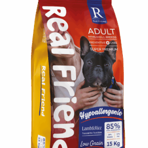 Real Friend Mini Küçük Irk Yetişkin Köpek Maması – Kuzu Etli & Pirinçli 2.5 Kg | Enerjik Küçük Irklar İçin Hassas Beslenme