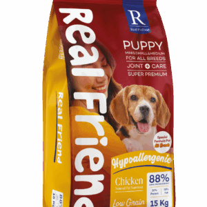 Real Friend Tüm Irklar Yavru Köpek Maması – Tavuklu 2.5 Kg | Sağlıklı Gelişim İçin Tam ve Dengeli Beslenme