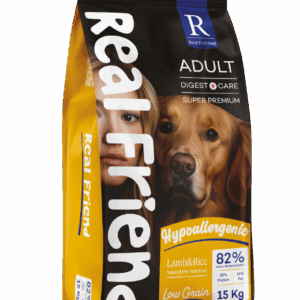 Real Friend Yetişkin Köpek Maması – Kuzu Etli & Pirinçli 2.5 Kg | Sağlıklı Sindirim ve Parlak Tüyler İçin Dengeli Beslenme