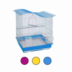 Nanbell 3513 Dalga Çatılı Kuş Kafesi | Geniş, Renkli ve Fonksiyonel Tasarım